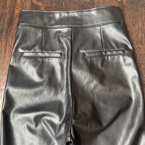 BABATON Black Faux Leather Leggings - Picture 7 of 7
